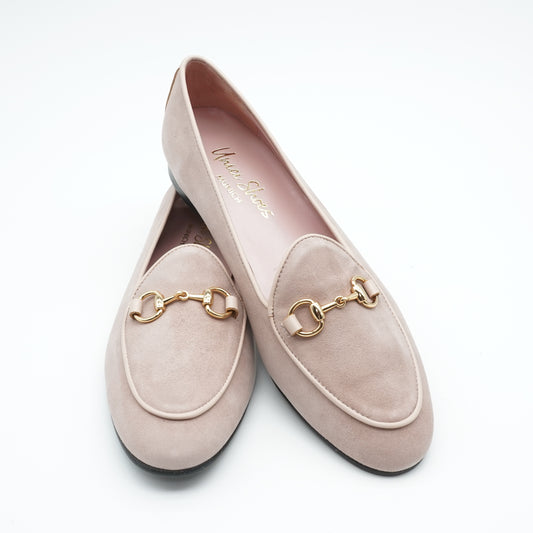 Horsebit Loafer Light Taupe