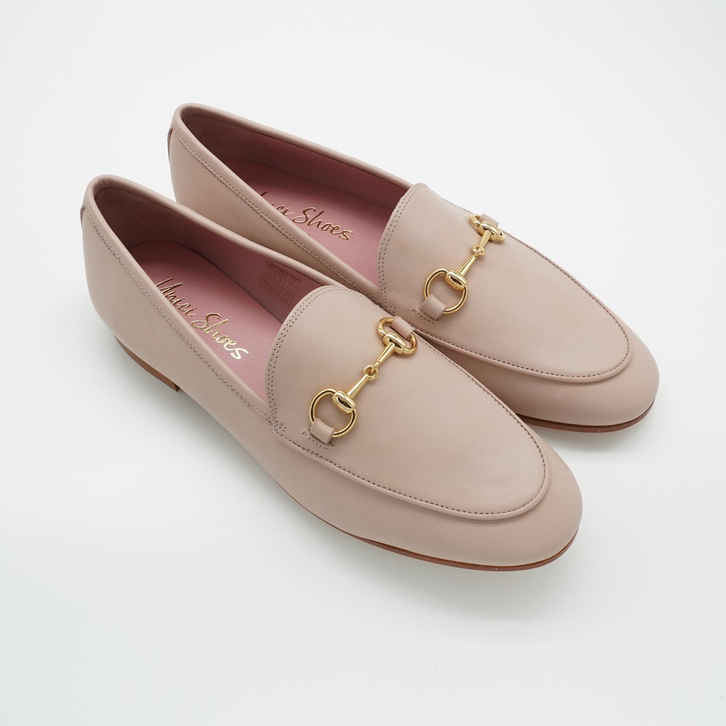 Horsebit Loafer Nude